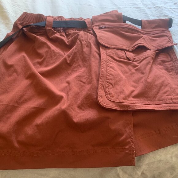 RUST DULUTH WOMEN'S HEIRLOOM GARDENING SKORT WITH BELT BAG - XS NWOT - Picture 4 of 4